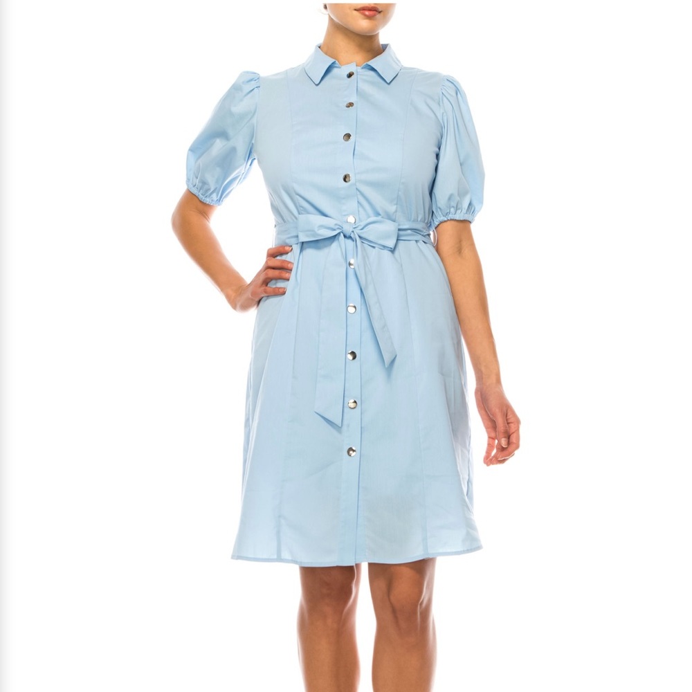NWT NANETTE LEPORE SHORT SLEEVE SHIRT DRESS SIZE 10